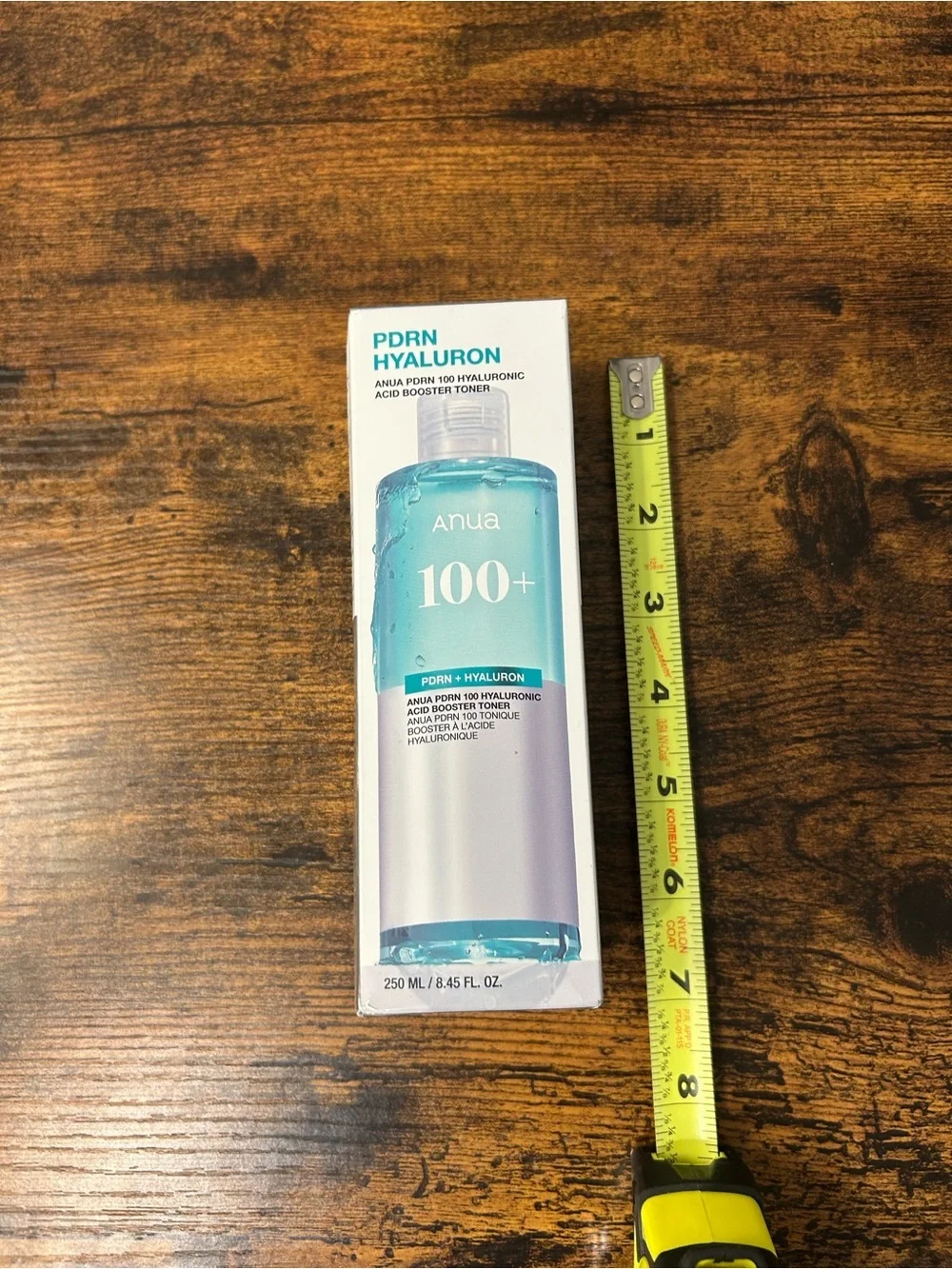 Anua PDRN 100 Hyaluronic Acid Booster Toner 250ml Korean Skincare